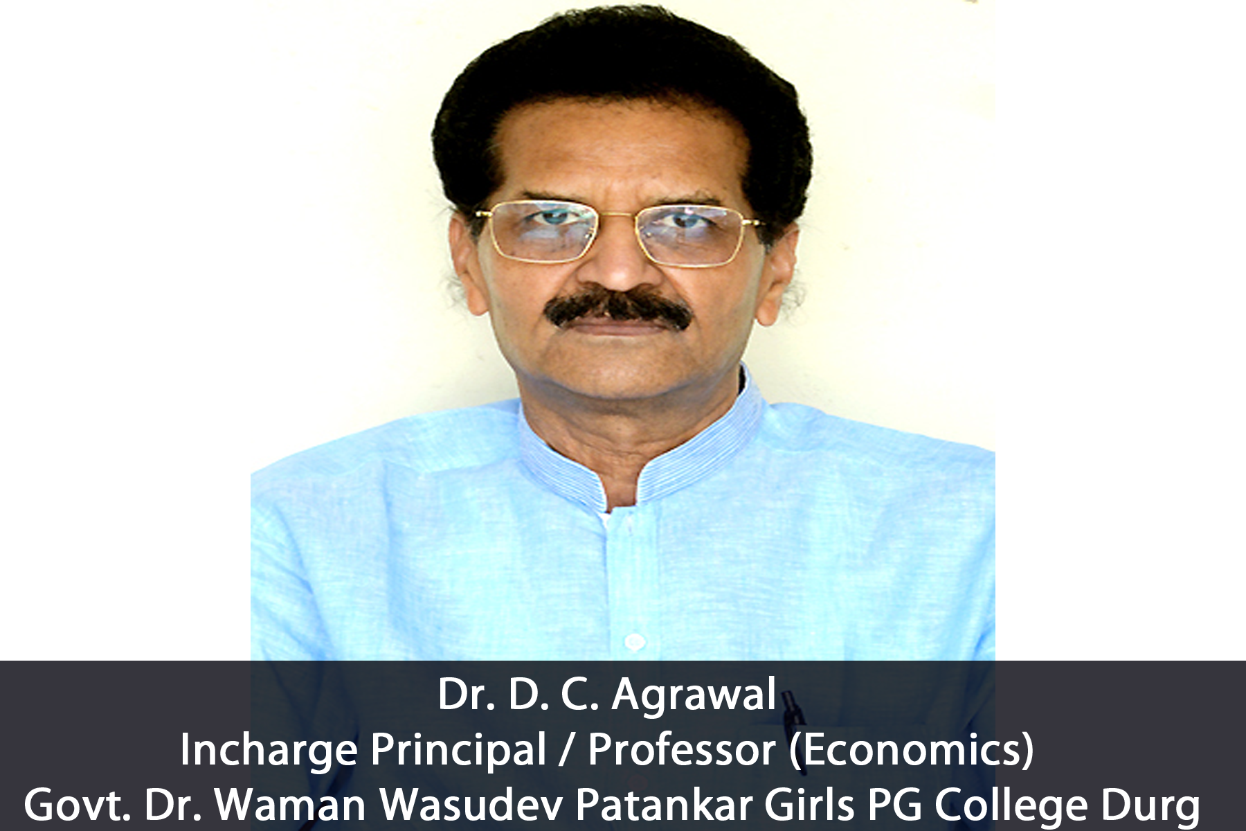 Dr. D. C. Agrawal
Incharge Principal / Professor (Economics)

Administratio